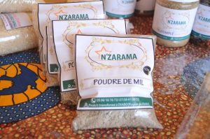 Sachet de poudre de mil N’ZRAMA produite à Diabo